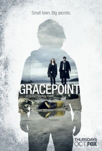 Gracepoint is no more than a blatant American rip off of Broadchurch even if the same producers and writers are attached to the project. The acting on the US version is kinda bad . Grade: 70= C